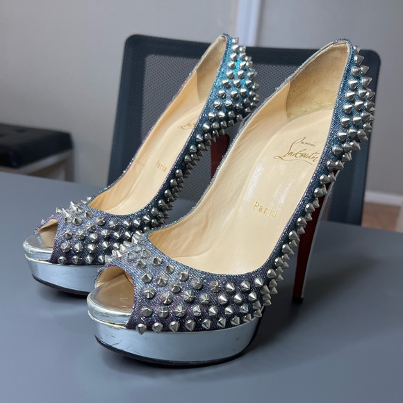 Christian Louboutin Platform Heels size 8.5 - Picture 2 of 11